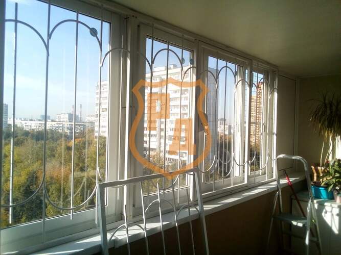 сварная решетка на лоджию